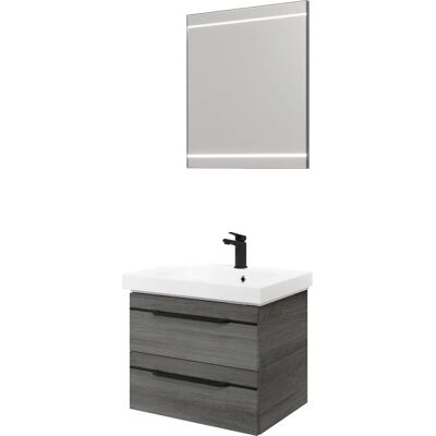 SAPHIR Balto Mineralmarmor-Waschtisch - Badezimmermöbel-Set SAPHIR Balto Mineralmarmor-Waschtisch - Badezimmermöbel-Set