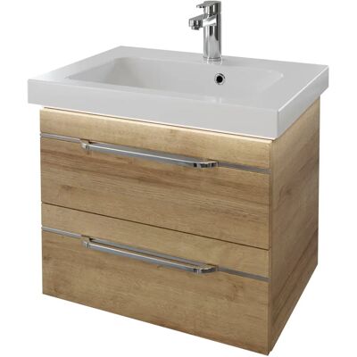 SAPHIR Balto Waschtisch - Mineralguss, LED, 64,4cm SAPHIR Balto Waschtisch - Mineralguss, LED, 64,4cm