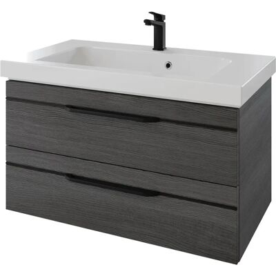 SAPHIR Balto Mineralwaschtisch - Wandmontage, 92cm SAPHIR Balto Mineralwaschtisch - Wandmontage, 92cm