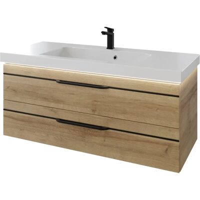 SAPHIR Balto Mineralmarmor-Waschtisch - Wandmontage Badwaschtisch SAPHIR Balto Mineralmarmor-Waschtisch - Wandmontage Badwaschtisch