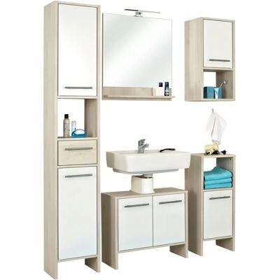 SAPHIR Quickset 350 - Badezimmermöbel-Set Beige SAPHIR Quickset 350 - Badezimmermöbel-Set Beige