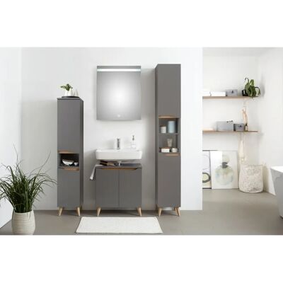 SAPHIR Quickset 5-teiliges Badezimmermöbel-Set - Badezimmermöbel-Set SAPHIR Quickset 5-teiliges Badezimmermöbel-Set - Badezimmermöbel-Set