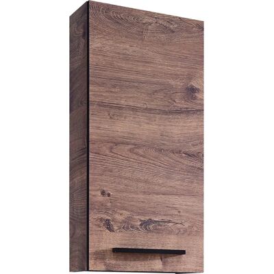 SAPHIR Quickset 374 Wand-Schrank - 1 Tür, 2 Einlegeböden, Braun SAPHIR Quickset 374 Wand-Schrank - 1 Tür, 2 Einlegeböden, Braun
