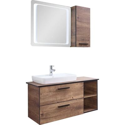 SAPHIR Quickset 374 - Badezimmermöbel-Set - Eiche Ribbeck SAPHIR Quickset 374 - Badezimmermöbel-Set - Eiche Ribbeck