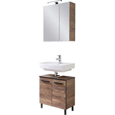 SAPHIR Quickset 374 Badmöbel-Set - Eiche Ribbeck SAPHIR Quickset 374 Badmöbel-Set - Eiche Ribbeck