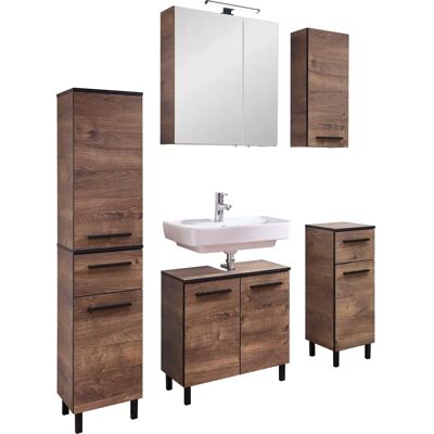 SAPHIR Quickset 374 - 5-teiliges Badezimmermöbel-Set - Badezimmermöbelset SAPHIR Quickset 374 - 5-teiliges Badezimmermöbel-Set - Badezimmermöbelset