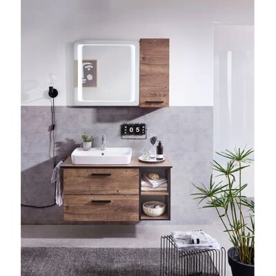 SAPHIR Quickset Badspiegel - LED, Touch, 70cm SAPHIR Quickset Badspiegel - LED, Touch, 70cm