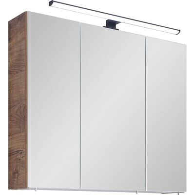 SAPHIR Quickset 374 Badschrank - 3 Spiegeltüren SAPHIR Quickset 374 Badschrank - 3 Spiegeltüren
