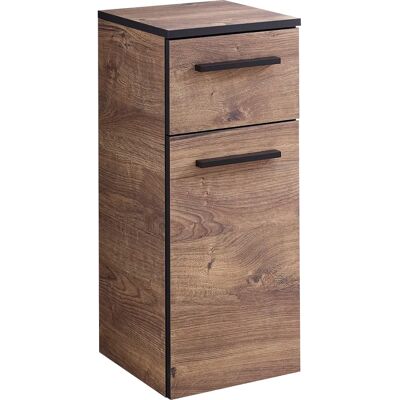 SAPHIR Quickset 374 Badezimmerunterschrank - Wandmontage, 1 Tür, 1 Schublade SAPHIR Quickset 374 Badezimmerunterschrank - Wandmontage, 1 Tür, 1 Schublade
