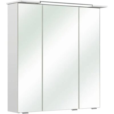 SAPHIR Quickset 376 Badschrank - 3 Spiegeltüren, 6 Einlegeböden, LED-Beleuchtung SAPHIR Quickset 376 Badschrank - 3 Spiegeltüren, 6 Einlegeböden, LED-Beleuchtung