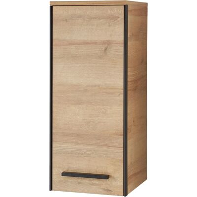 SAPHIR Quickset 395 Wand-Badschrank - Wandmontage, Glaseinlegeböden, Holzoptik, Made in Germany SAPHIR Quickset 395 Wand-Badschrank - Wandmontage, Glaseinlegeböden, Holzoptik, Made in Germany