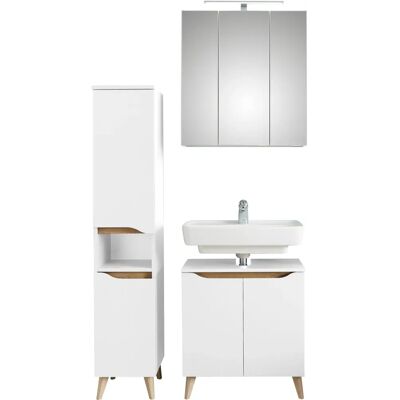 SAPHIR Quickset 857 Badezimmermöbel-Set - LED-Spiegelschrank SAPHIR Quickset 857 Badezimmermöbel-Set - LED-Spiegelschrank