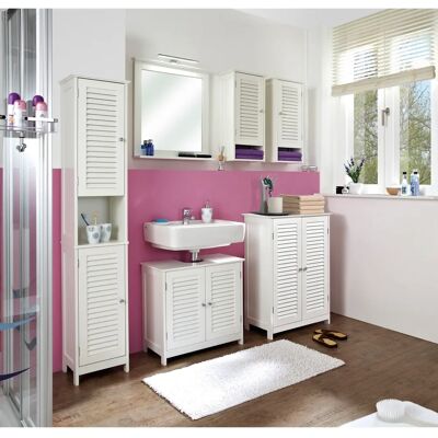 Badspiegel SAPHIR - Quickset 928 - 60 cm - Weiß - Spiegel Badspiegel SAPHIR - Quickset 928 - 60 cm - Weiß - Spiegel