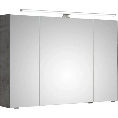 SAPHIR Quickset 945 Badspiegelschrank - 3 Türen, 6 Einlegeböden SAPHIR Quickset 945 Badspiegelschrank - 3 Türen, 6 Einlegeböden