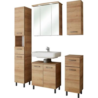 SAPHIR Quickset 919 Badezimmermöbel-Set - 5-teilig, Braun SAPHIR Quickset 919 Badezimmermöbel-Set - 5-teilig, Braun