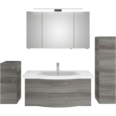 SAPHIR 6005 Sprint Badezimmermöbel-Set - 4-teilig, Keramik-Waschtisch SAPHIR 6005 Sprint Badezimmermöbel-Set - 4-teilig, Keramik-Waschtisch