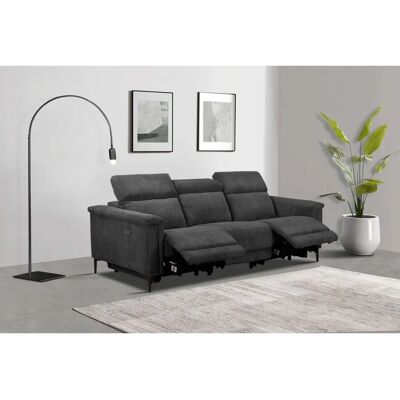 Places of Style Lund Cord 3-Sitzer Sofa - Elektrische Relaxfunktion Places of Style Lund Cord 3-Sitzer Sofa - Elektrische Relaxfunktion
