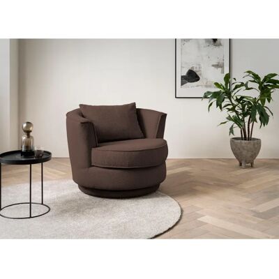 Leonique MAISIE - Drehstuhl - Webvelours - 95cm Leonique MAISIE - Drehstuhl - Webvelours - 95cm
