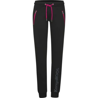 KANGAROOS Schwarze Tapered-Sweatpants - Sweathose KANGAROOS Schwarze Tapered-Sweatpants - Sweathose