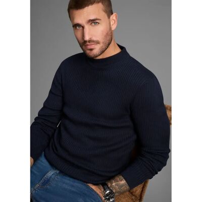 BRUNO BANANI Slim Fit Stehkragenpullover - Pullover BRUNO BANANI Slim Fit Stehkragenpullover - Pullover