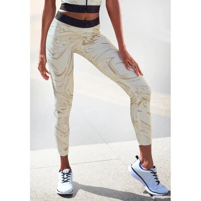 LASCANA ACTIVE Hoch taillierte Muster-Trainingsleggings LASCANA ACTIVE Hoch taillierte Muster-Trainingsleggings