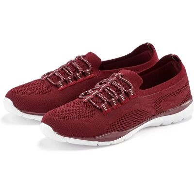 LASCANA Modell 35 Bordeaux Vegane Sneakers LASCANA Modell 35 Bordeaux Vegane Sneakers