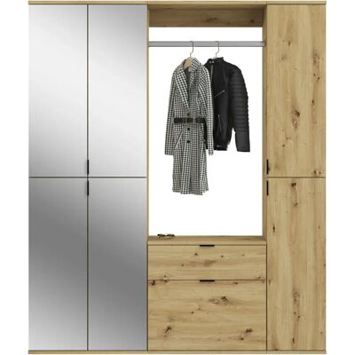 INOSIGN Trondheim Kleiderschrank-Set - Modernes braunes Stauraum-Möbel INOSIGN Trondheim Kleiderschrank-Set - Modernes braunes Stauraum-Möbel