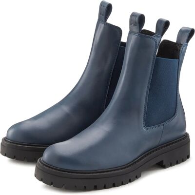 ELBSAND Modell 44 Marine Leder Chelsea Stiefel - Stiefel ELBSAND Modell 44 Marine Leder Chelsea Stiefel - Stiefel