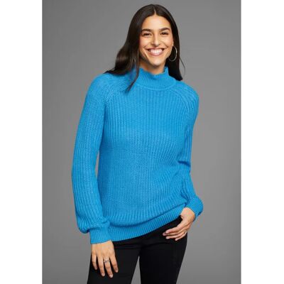 LAURA SCOTT Modell - Lässiger Pullover - Royalblau LAURA SCOTT Modell - Lässiger Pullover - Royalblau