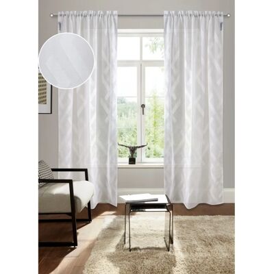BRUNO BANANI Lynn Halbtransparente Moderne Gardine BRUNO BANANI Lynn Halbtransparente Moderne Gardine