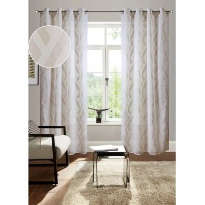 Bruno Banani Lynn Beige Gardine - Vorhänge Bruno Banani Lynn Beige Gardine - Vorhänge