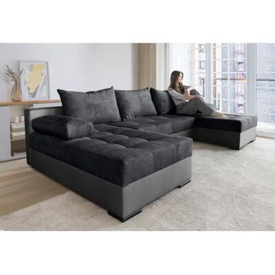 INOSIGN Josy U-Form Wohnlandschaft - U-Form mit Stauraum & Bettfunktion INOSIGN Josy U-Form Wohnlandschaft - U-Form mit Stauraum & Bettfunktion
