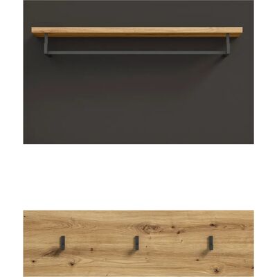 INOSIGN Rehat 80cm Wand-Garderobenpaneel - Garderobenpaneel INOSIGN Rehat 80cm Wand-Garderobenpaneel - Garderobenpaneel