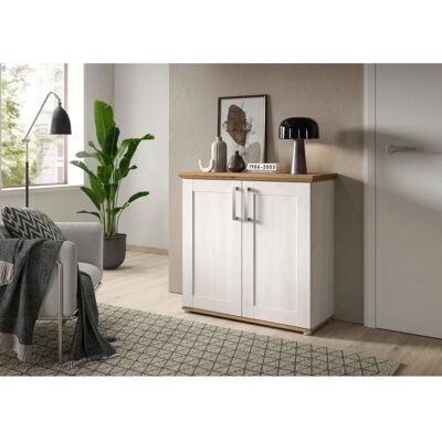 HOME AFFAIRE Cosenza Sideboard - 2 Türen, 2 Einlegeböden - Modernes Landhaus HOME AFFAIRE Cosenza Sideboard - 2 Türen, 2 Einlegeböden - Modernes Landhaus