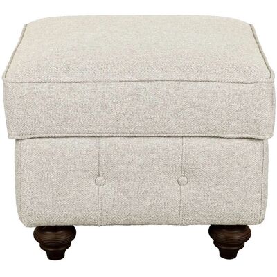 HOME AFFAIRE MENDITTE Beiger Polsterhocker - Ottomans HOME AFFAIRE MENDITTE Beiger Polsterhocker - Ottomans