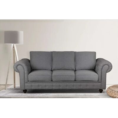 Home Affaire Menditte 3-Sitzer Grau Sofa - Sofa Home Affaire Menditte 3-Sitzer Grau Sofa - Sofa