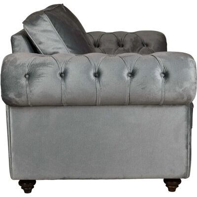 HOME AFFAIRE MENDITTE 3-Sitzer Samtvelours Sofa - Sofa HOME AFFAIRE MENDITTE 3-Sitzer Samtvelours Sofa - Sofa