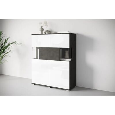 INOSIGN Kenia Sideboard - Modern, Glastüren, FSC-zertifiziert INOSIGN Kenia Sideboard - Modern, Glastüren, FSC-zertifiziert