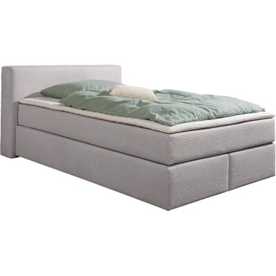 Andas Åby Boxspringbett - Komplett, Grau, 140x200cm Andas Åby Boxspringbett - Komplett, Grau, 140x200cm