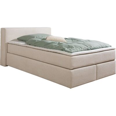 Andasu202fNordic Interior Åby Boxspringbett - Komplettbetten, beige, 140x200cm Andasu202fNordic Interior Åby Boxspringbett - Komplettbetten, beige, 140x200cm