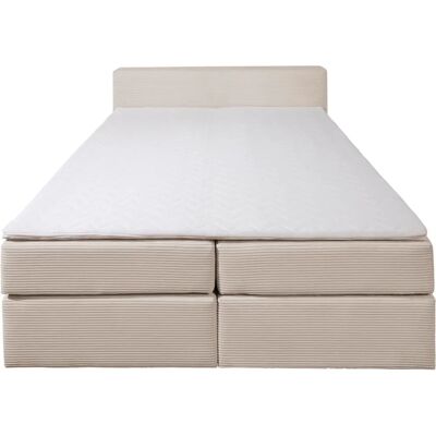 Andas Åby Beiges Boxspringbett - Komplett mit Matratze & Topper Andas Åby Beiges Boxspringbett - Komplett mit Matratze & Topper