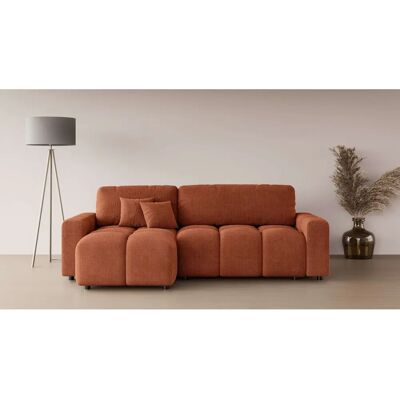 INOSIGN Reaboro Orange Ecksofa - L-Form mit Bett & Stauraum INOSIGN Reaboro Orange Ecksofa - L-Form mit Bett & Stauraum