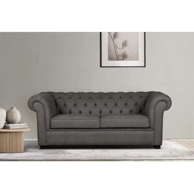HOME AFFAIRE CHARENTE Mikrofaser Nubuk 3-Sitzer Sofa HOME AFFAIRE CHARENTE Mikrofaser Nubuk 3-Sitzer Sofa