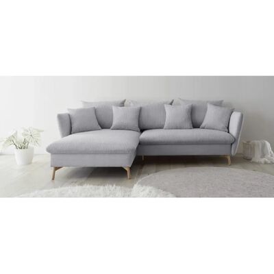 Nordic Interior MERLE L-Form Grau Sofa - Sofa Nordic Interior MERLE L-Form Grau Sofa - Sofa