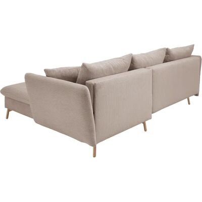 ANDAS MERLE L-Form Sofa - Cord, 258cm ANDAS MERLE L-Form Sofa - Cord, 258cm