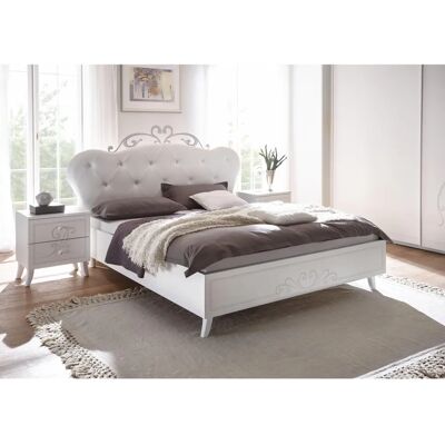 INOSIGN Tivoli Bett - Weiß Polsterkopfteil - 180x200cm INOSIGN Tivoli Bett - Weiß Polsterkopfteil - 180x200cm