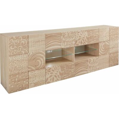 INOSIGN Miro Sideboard - Eichefarben sägerau - Modern Stauraum-Möbel INOSIGN Miro Sideboard - Eichefarben sägerau - Modern Stauraum-Möbel