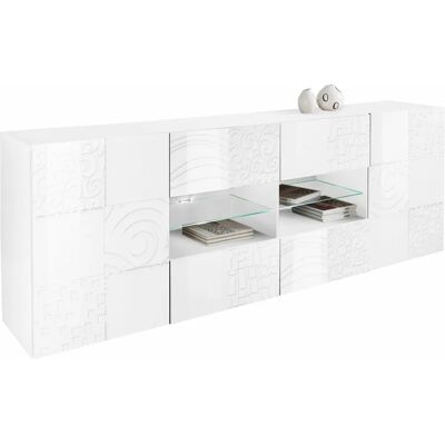 INOSIGN Miro Weiß Hochglanz Sideboard - Sideboard INOSIGN Miro Weiß Hochglanz Sideboard - Sideboard