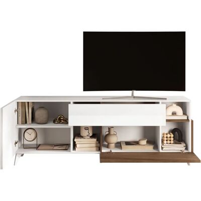 INOSIGN Monaco Weiß Hochglanz Lowboard - TV-Board mit Schubladen INOSIGN Monaco Weiß Hochglanz Lowboard - TV-Board mit Schubladen