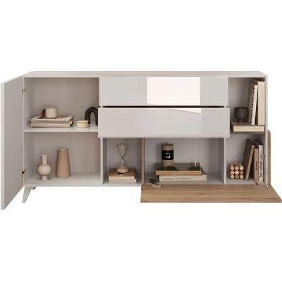 INOSIGN Monaco Weiß Hochglanz Sideboard - Sideboard INOSIGN Monaco Weiß Hochglanz Sideboard - Sideboard